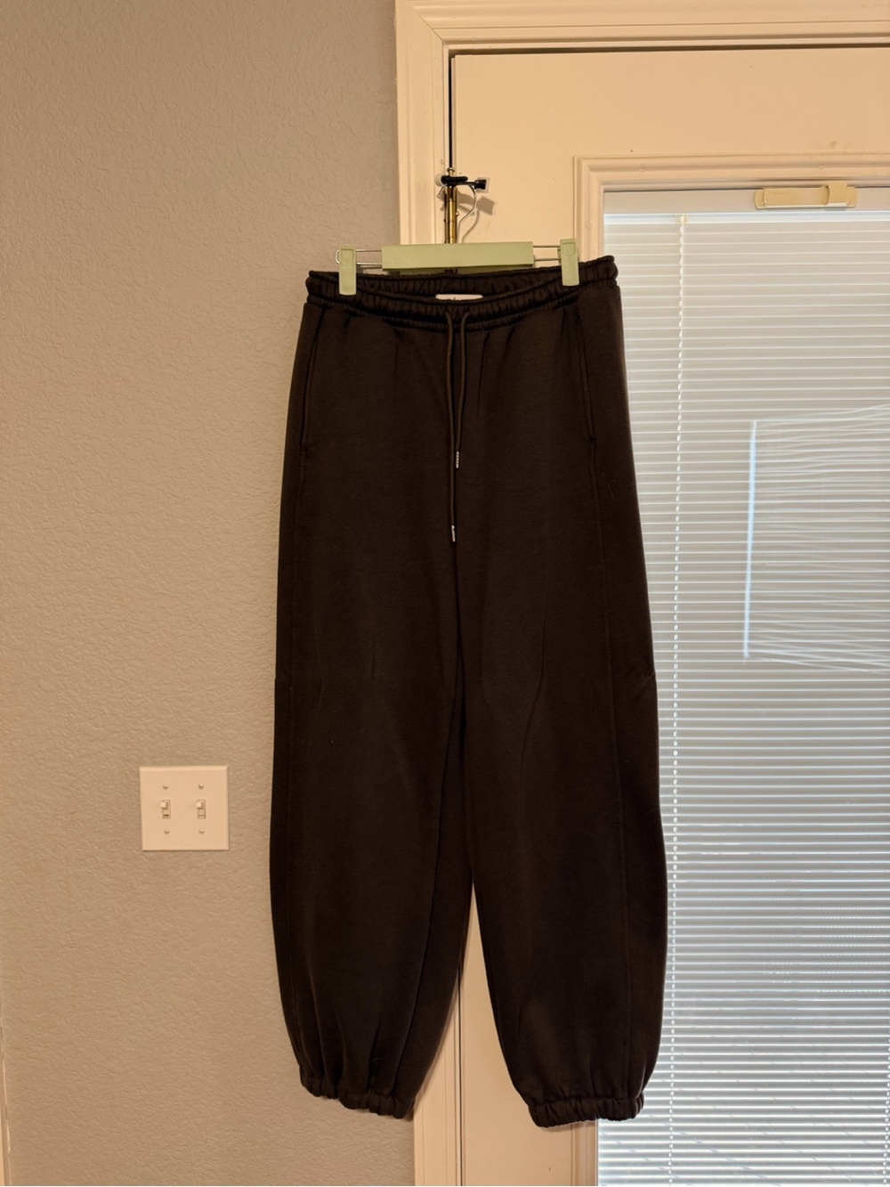 CJLA Carly Jean Mayer Jogger Set Dark Brown Hoodie Joggers M - Picture 3 of 4